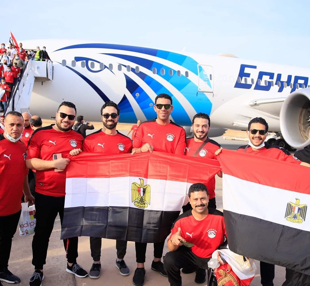 مصر للطيران تسير رحلة خاصة الي الكاميرون لنقل مشجعي المنتخب الوطني 
