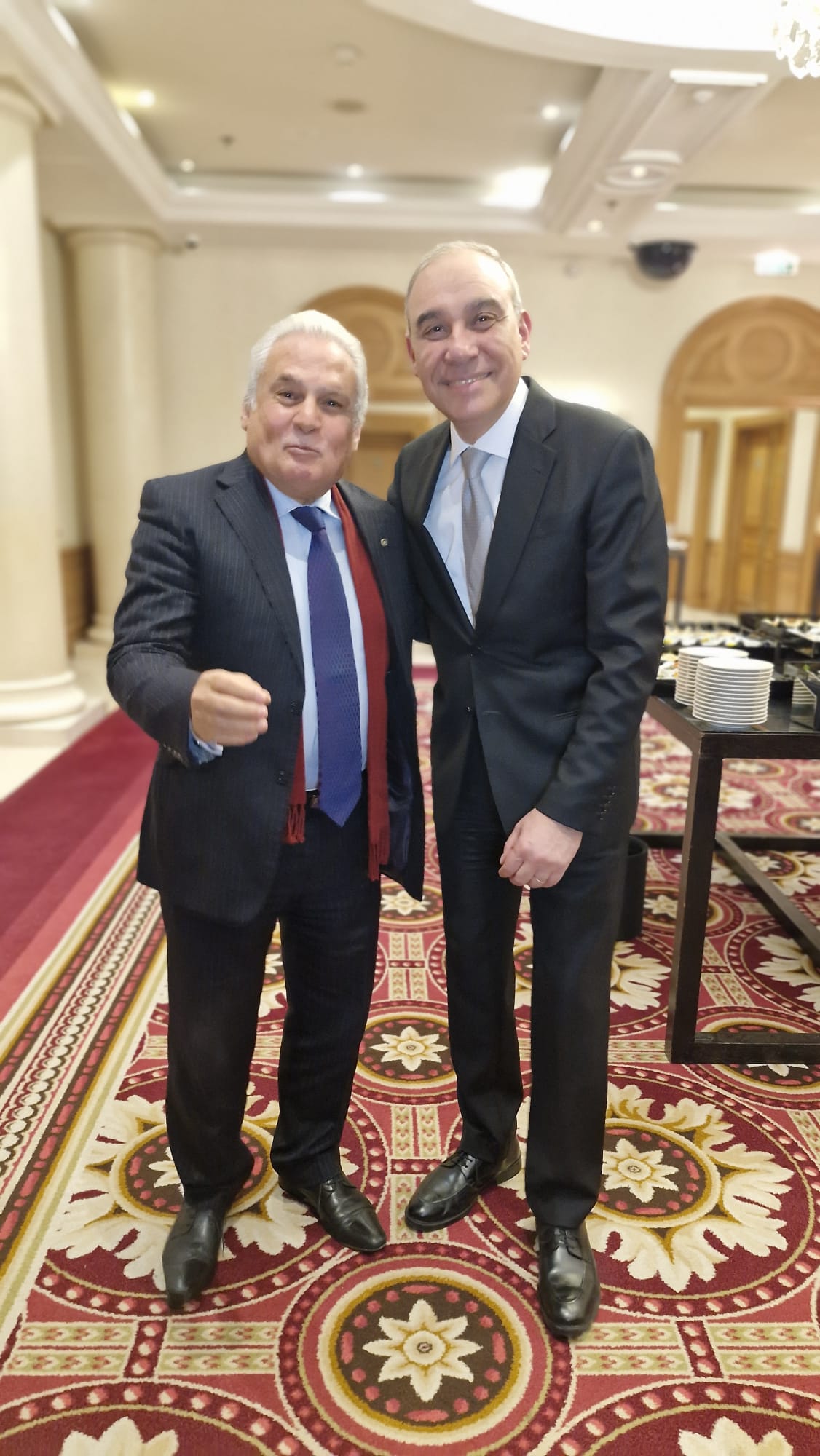 حفل تكريم للسفير المصري بفرنسا من الجالية المصرية
