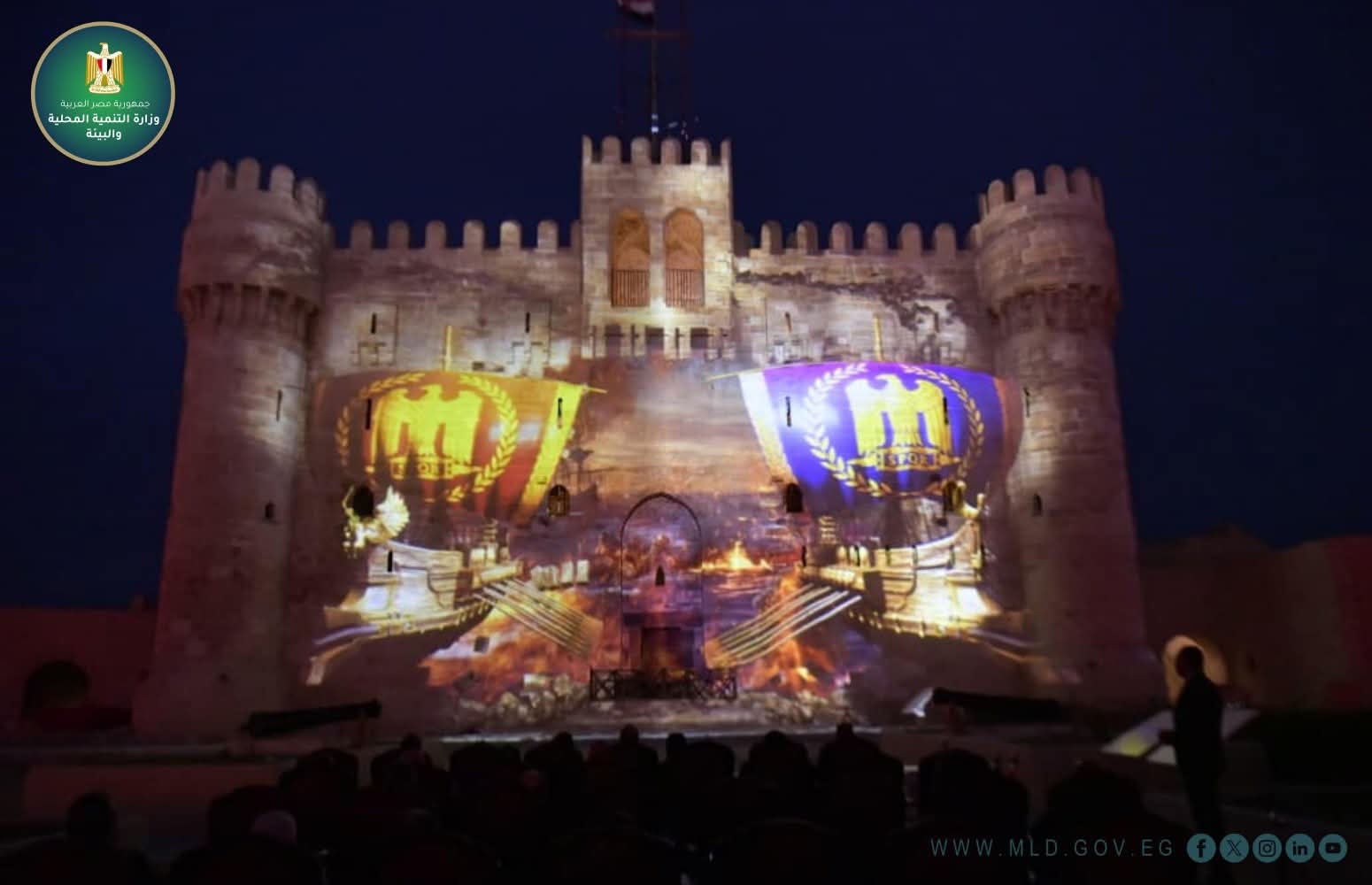 ممثلو اتفاقية برشلونة في جولة تاريخية بالأسكندرية 