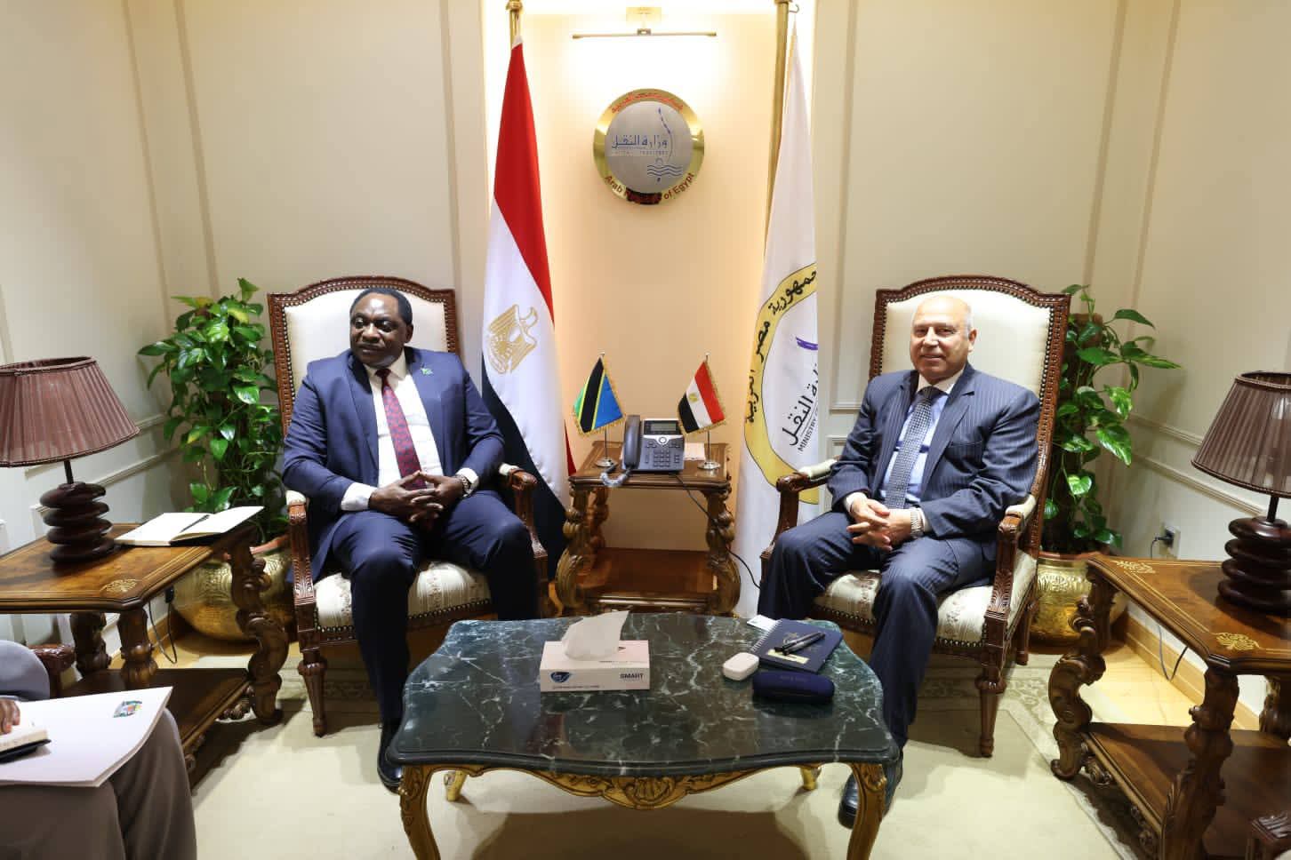 تبادل انشاء منطقة لوجستية لمصر في تنزانيا وأخرى لتنزانيا في مصر 