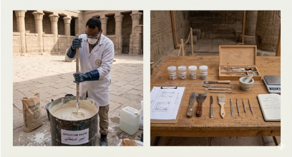 كيف يستعد المرمم للعمل؟