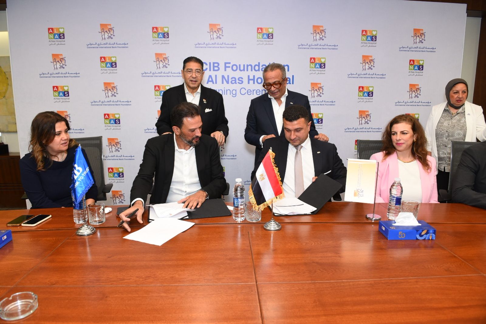 مؤسسة (CIB) تدعم إجراء 300 عملية للأطفال عبر اتفاقية بـ75 مليون جنيه مصري مع مستشفى الناس