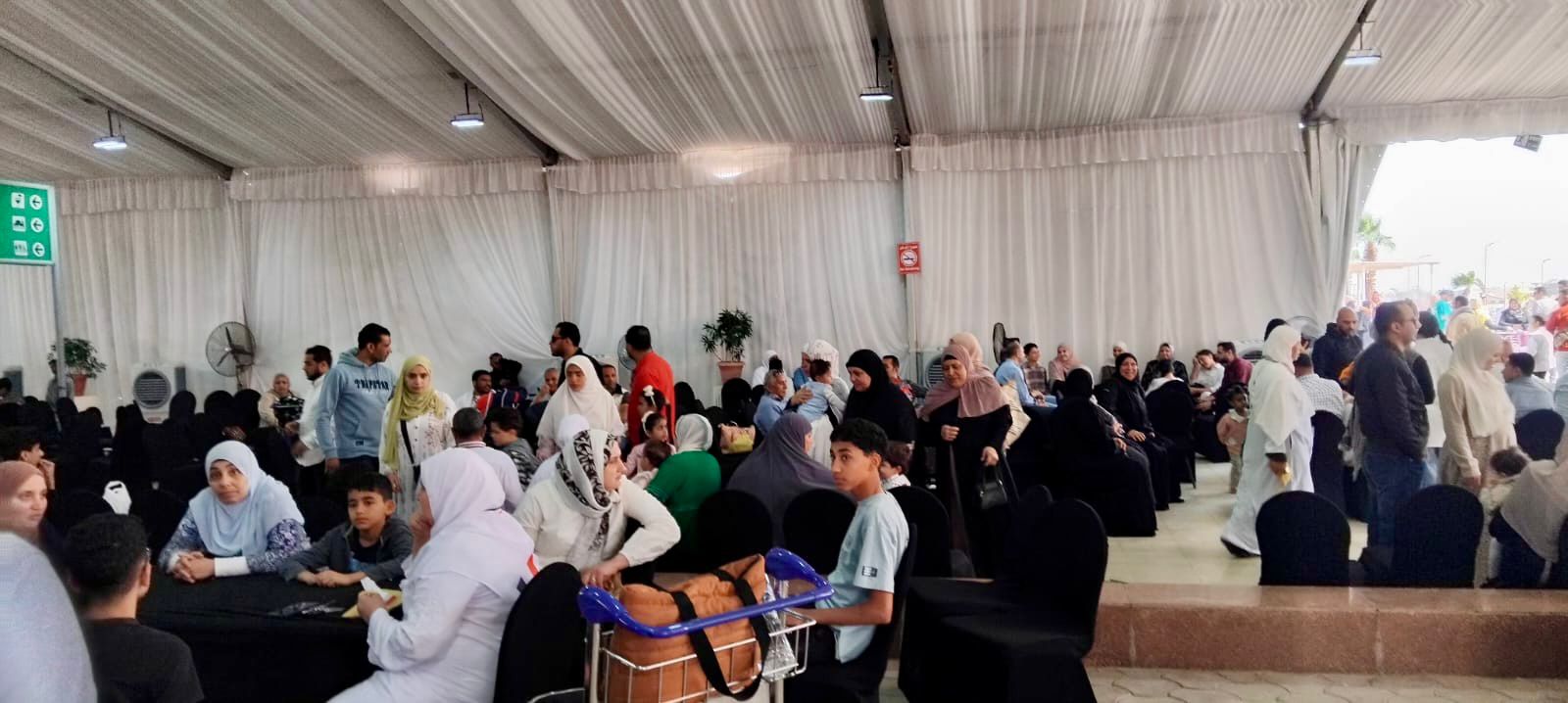 بأعلى معايير السلامة والجودة
خيمة الحجاج لخدمة ضيوف الرحمن بالصالة الموسمية بمطار القاهرة الدولي